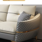 Elegant 4 Seater Leather Sofa