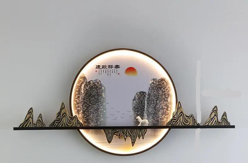 Mountain Valley LED Mural Wall Lamp