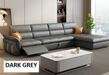 Leather Recliner Sectional Sofa