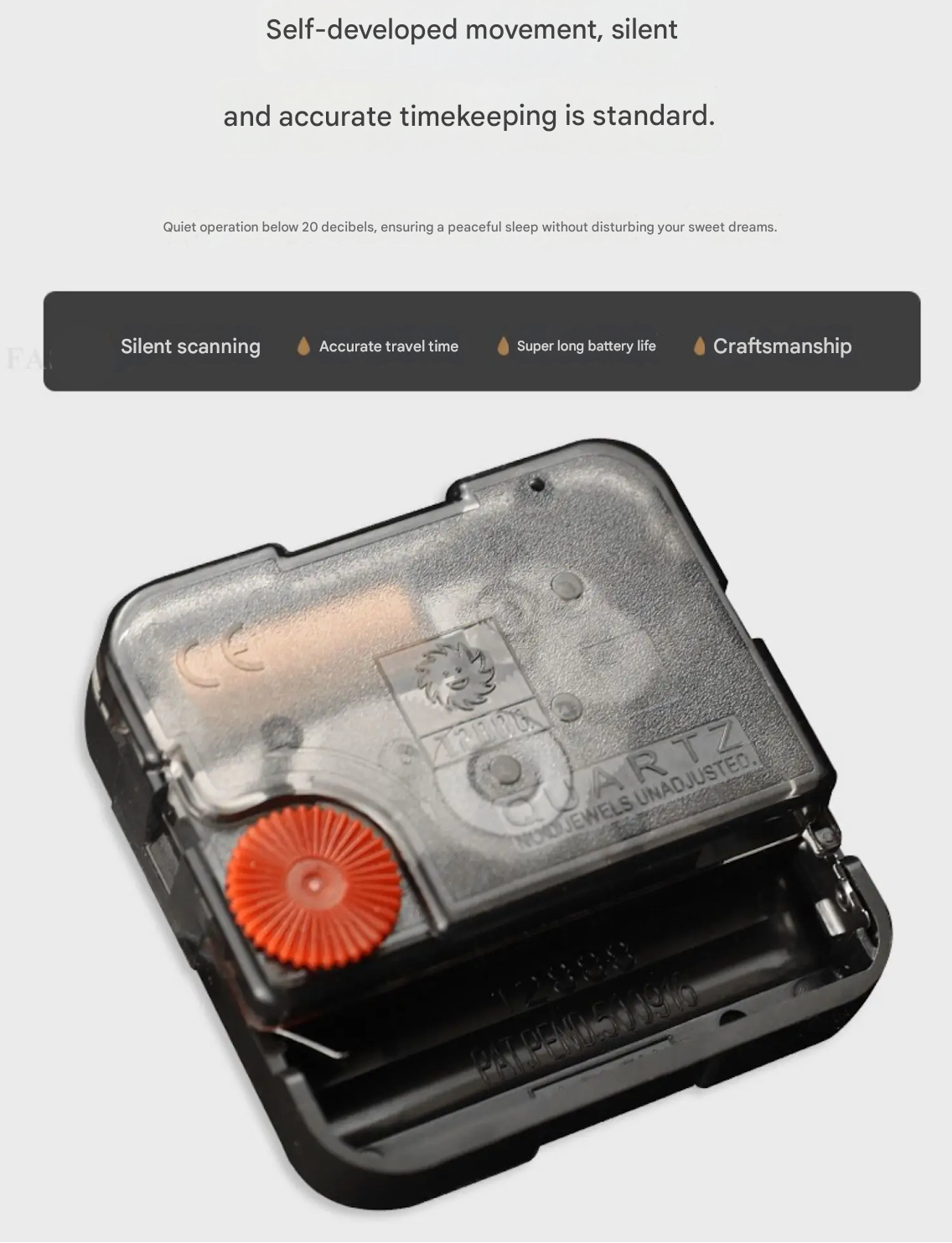 3D Melting Design LED Wall Clock