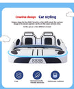 LED Leather Car Bed for Children