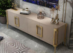 Modern Wooden TV Stand With Storage / Ruchi