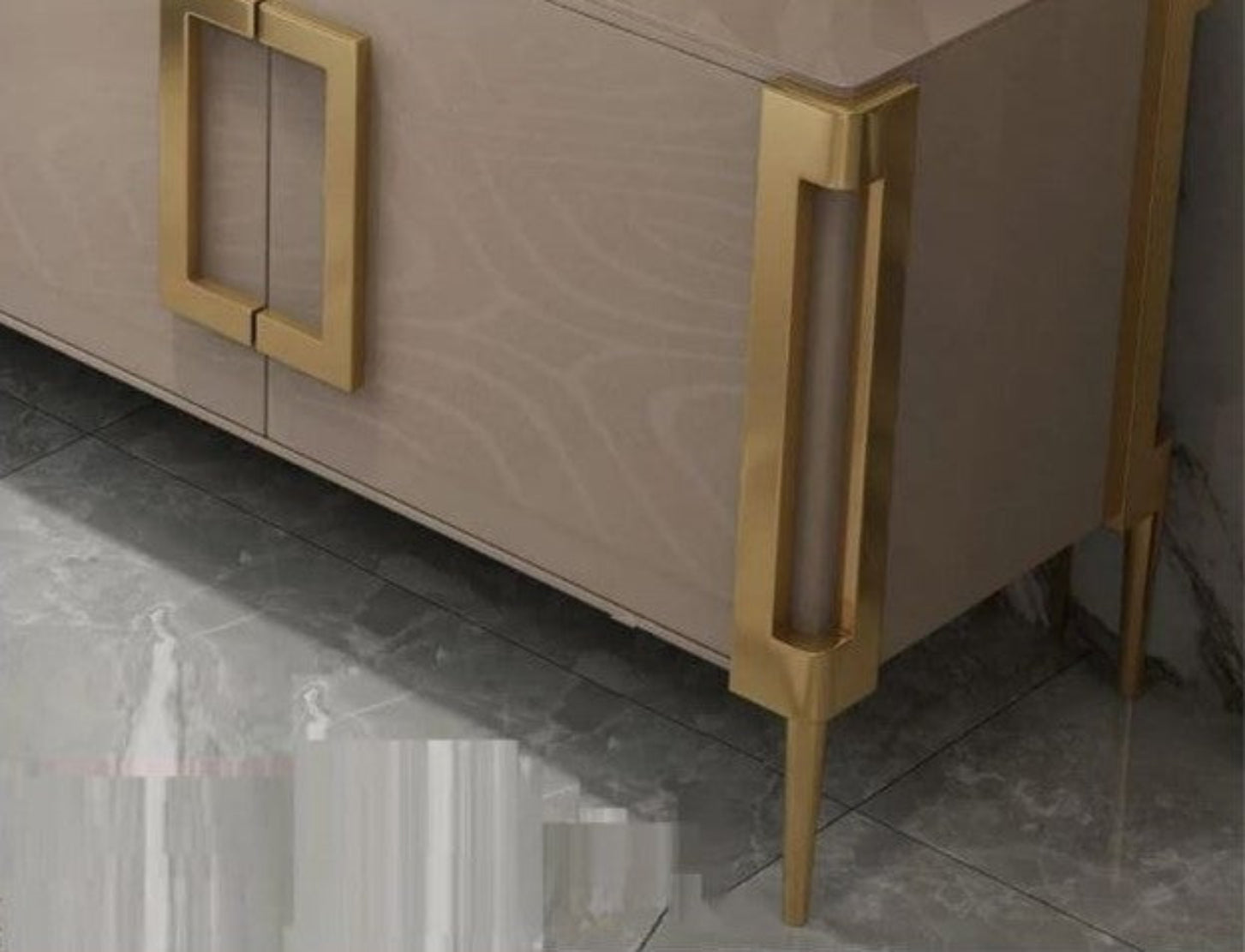 Modern Wooden TV Stand With Storage / Ruchi