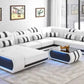 U-shaped LED Sofa-Set / Ruchi