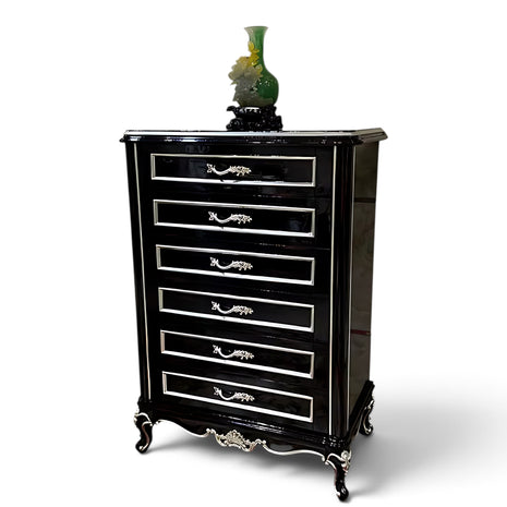 European Wooden Drawer Chest For Bedroom / Ruchi