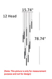 Elegant LED Tube Staircase Pendant Light / Ruchi