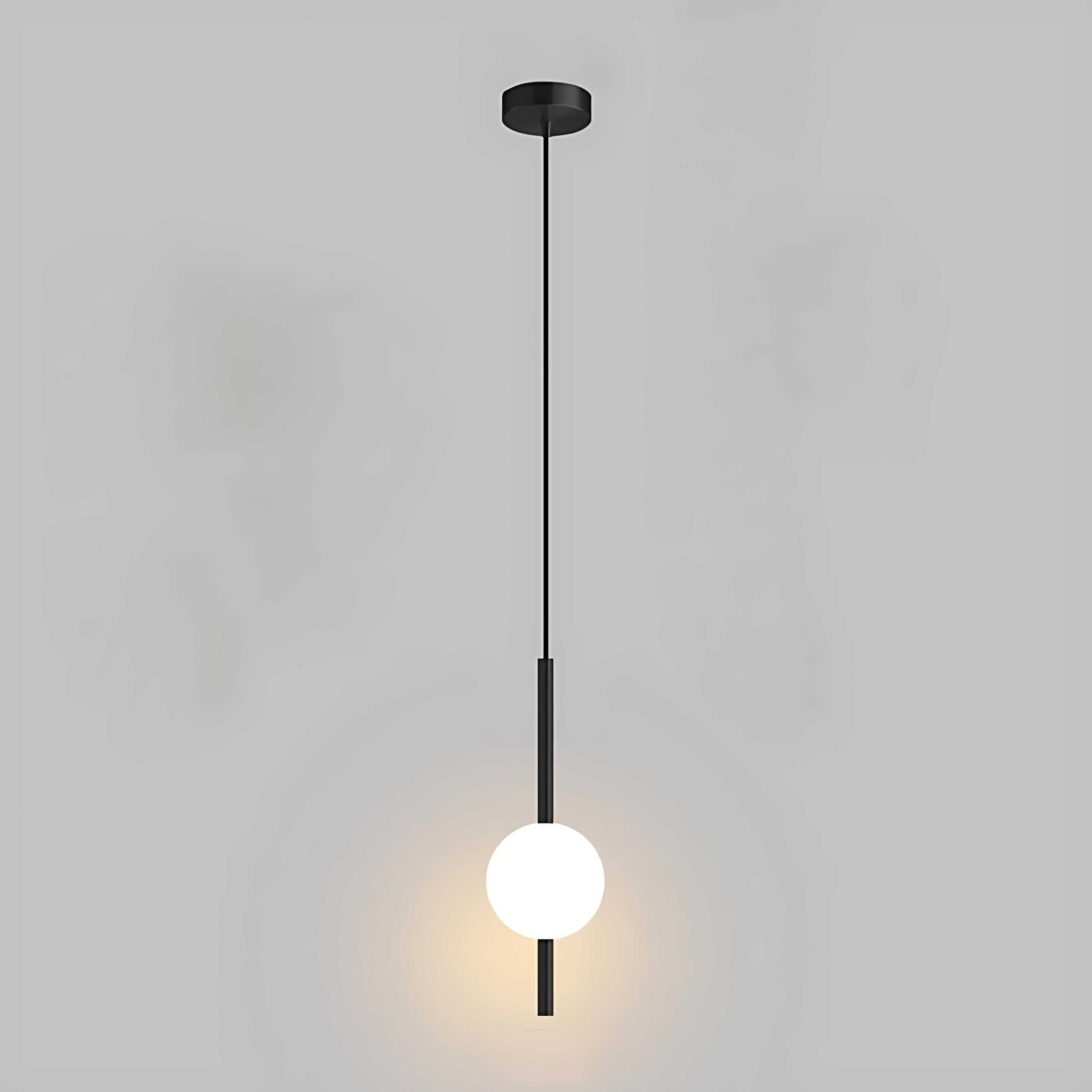 Round Glass Ball LED Pendant Light / Ruchi
