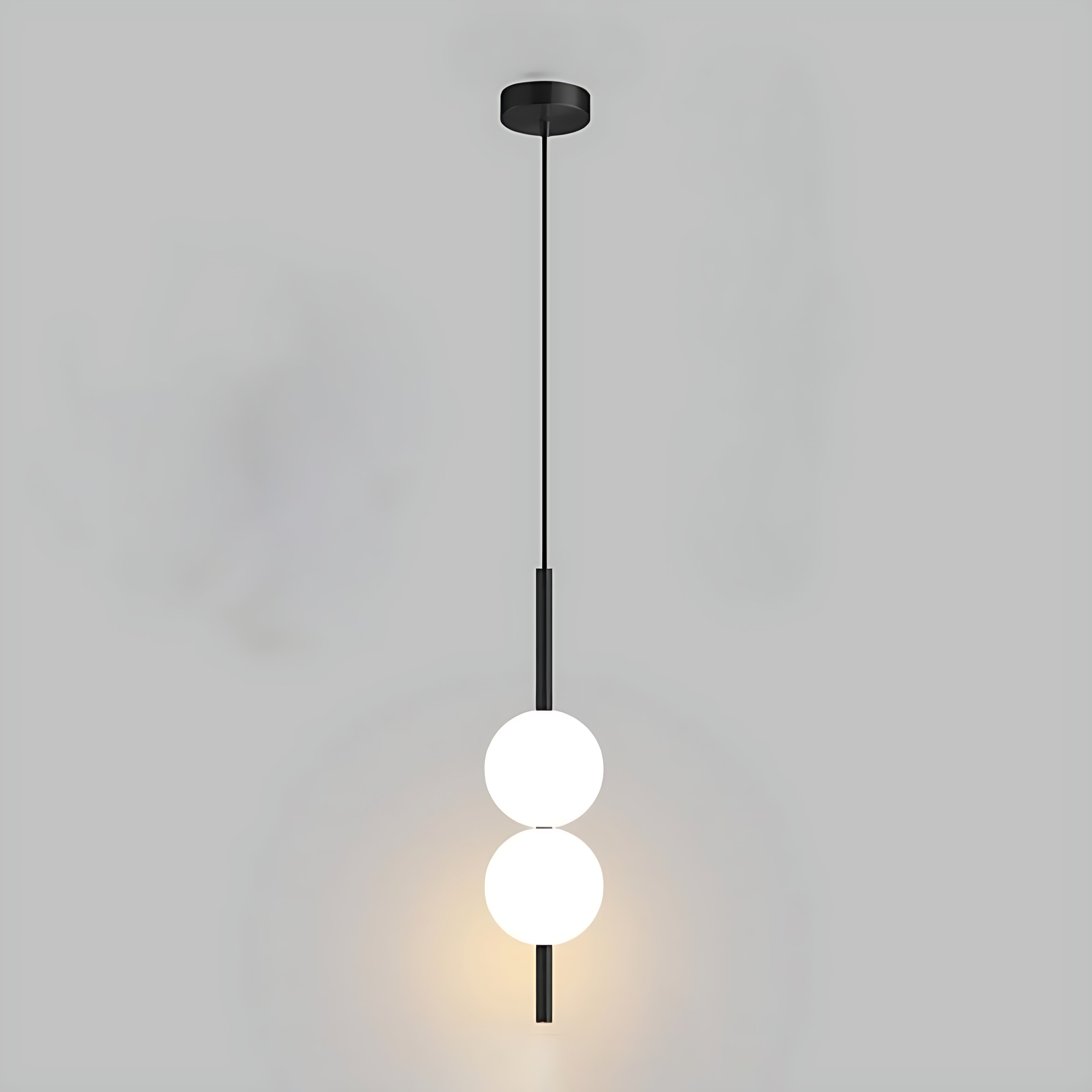 Round Glass Ball LED Pendant Light / Ruchi