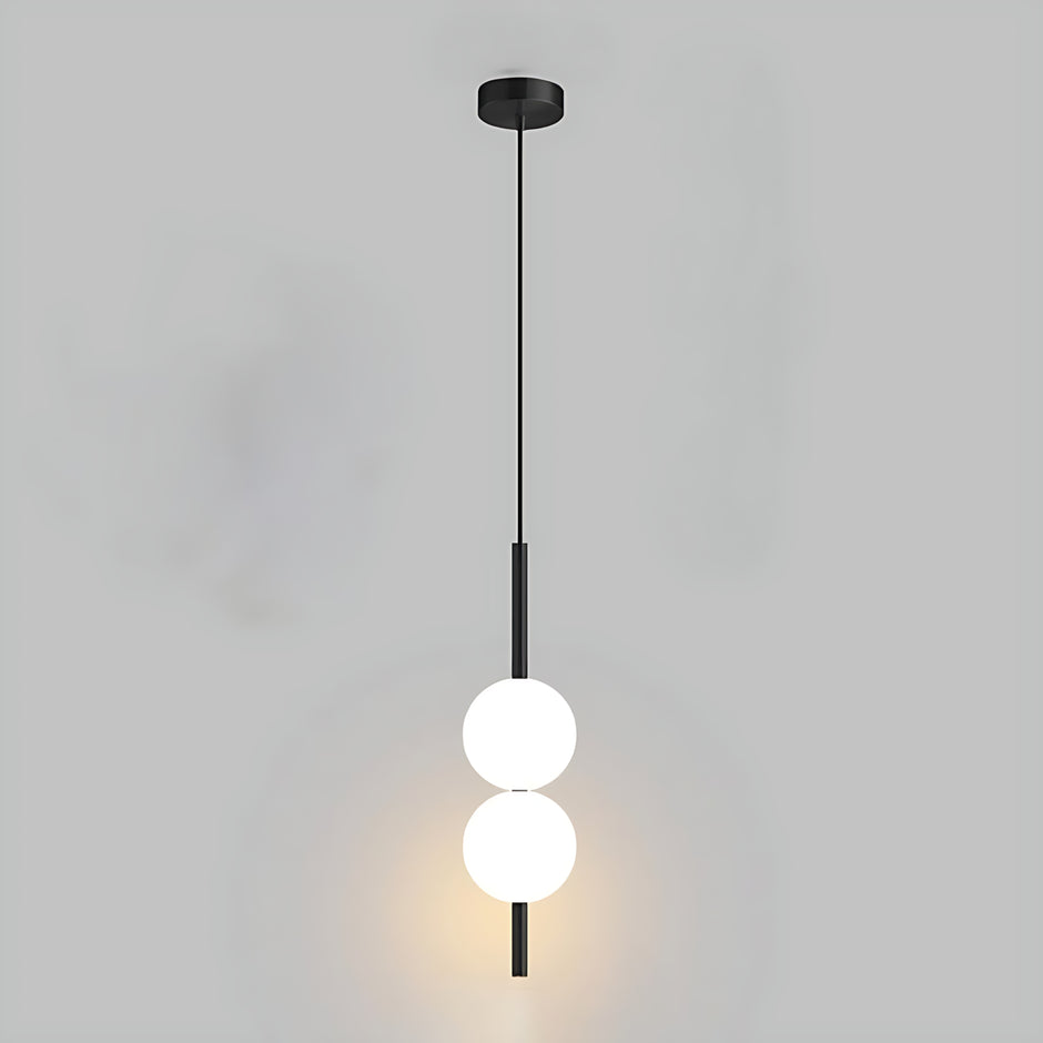Round Glass Ball LED Pendant Light / Ruchi