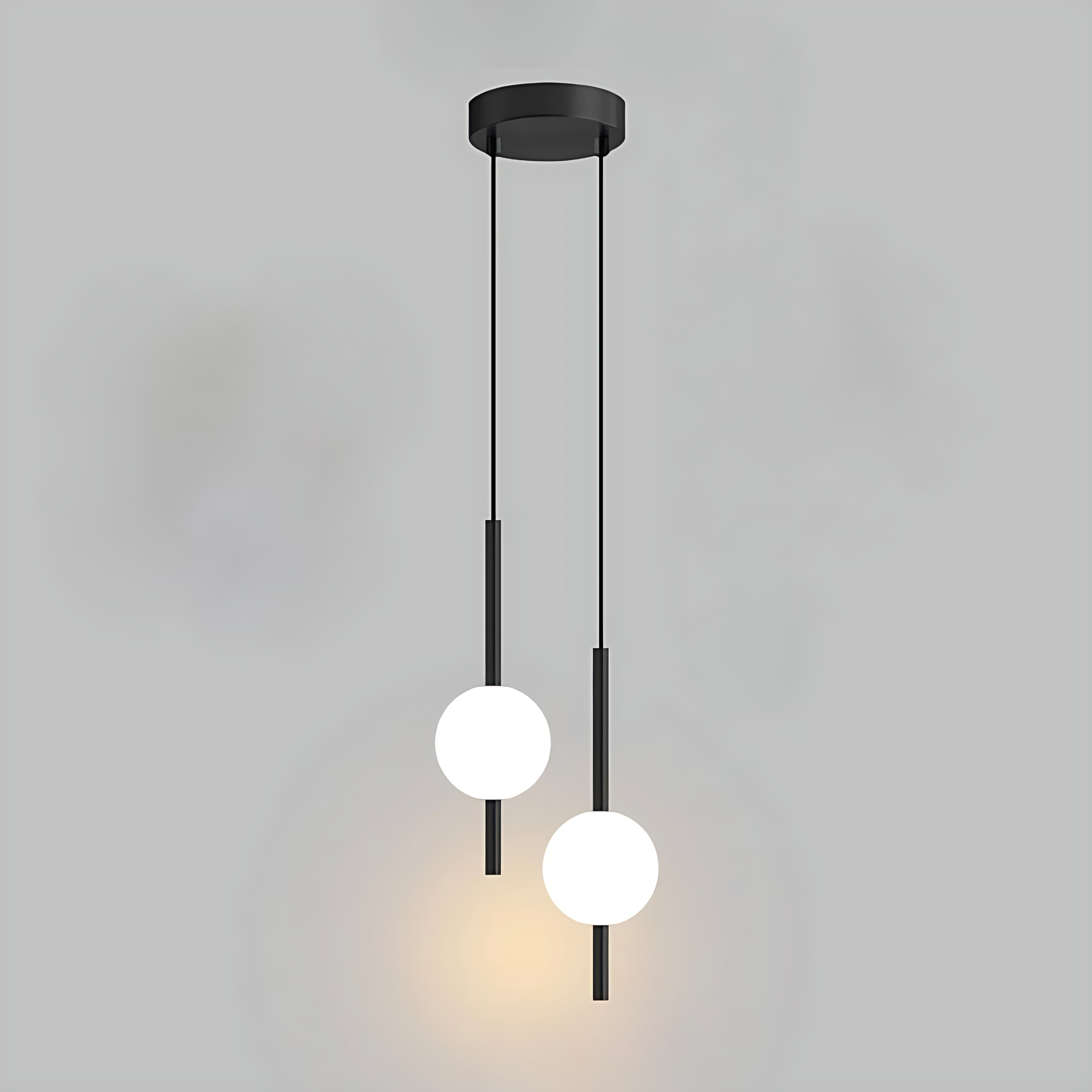 Round Glass Ball LED Pendant Light / Ruchi