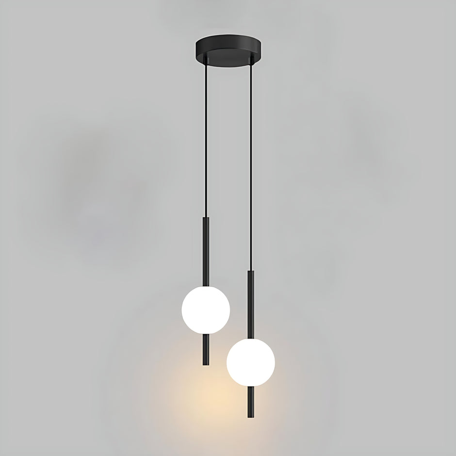 Round Glass Ball LED Pendant Light / Ruchi