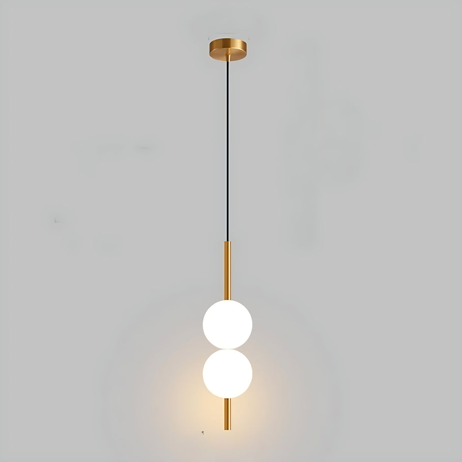 Round Glass Ball LED Pendant Light / Ruchi