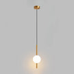 Round Glass Ball LED Pendant Light / Ruchi