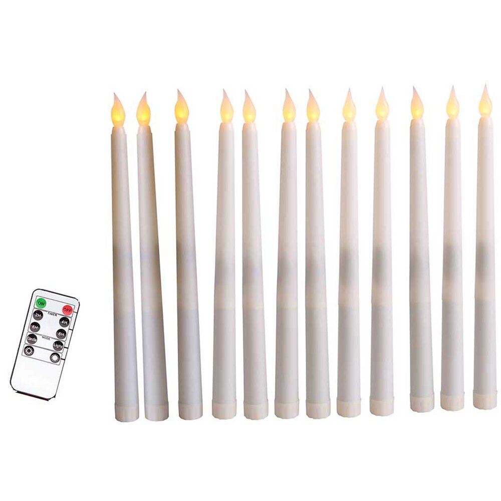 11 Inches Flameless Remote Controlled LED Candles / Ruchi
