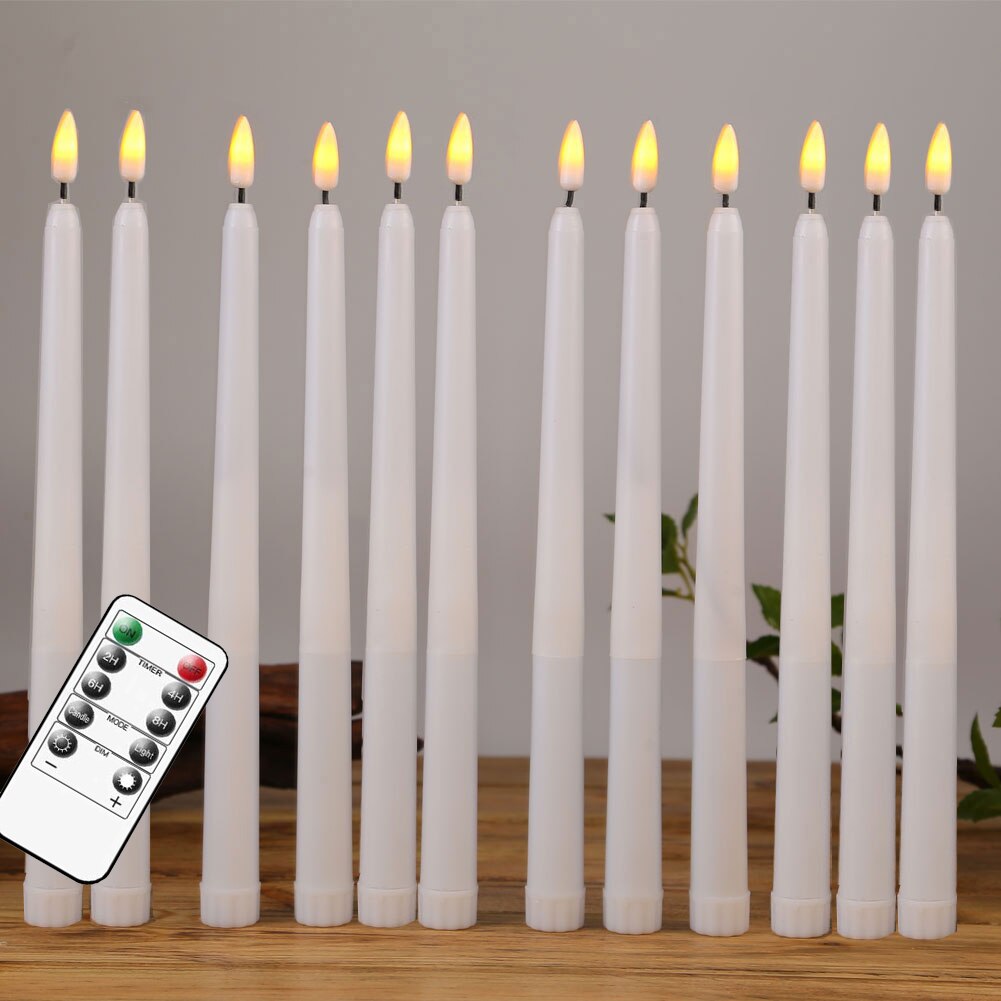 Flamelss LED Candles With Remote Control / Ruchi
