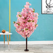 Artificial Silk Petals Cherry Tree For Home Decor / Ruchi