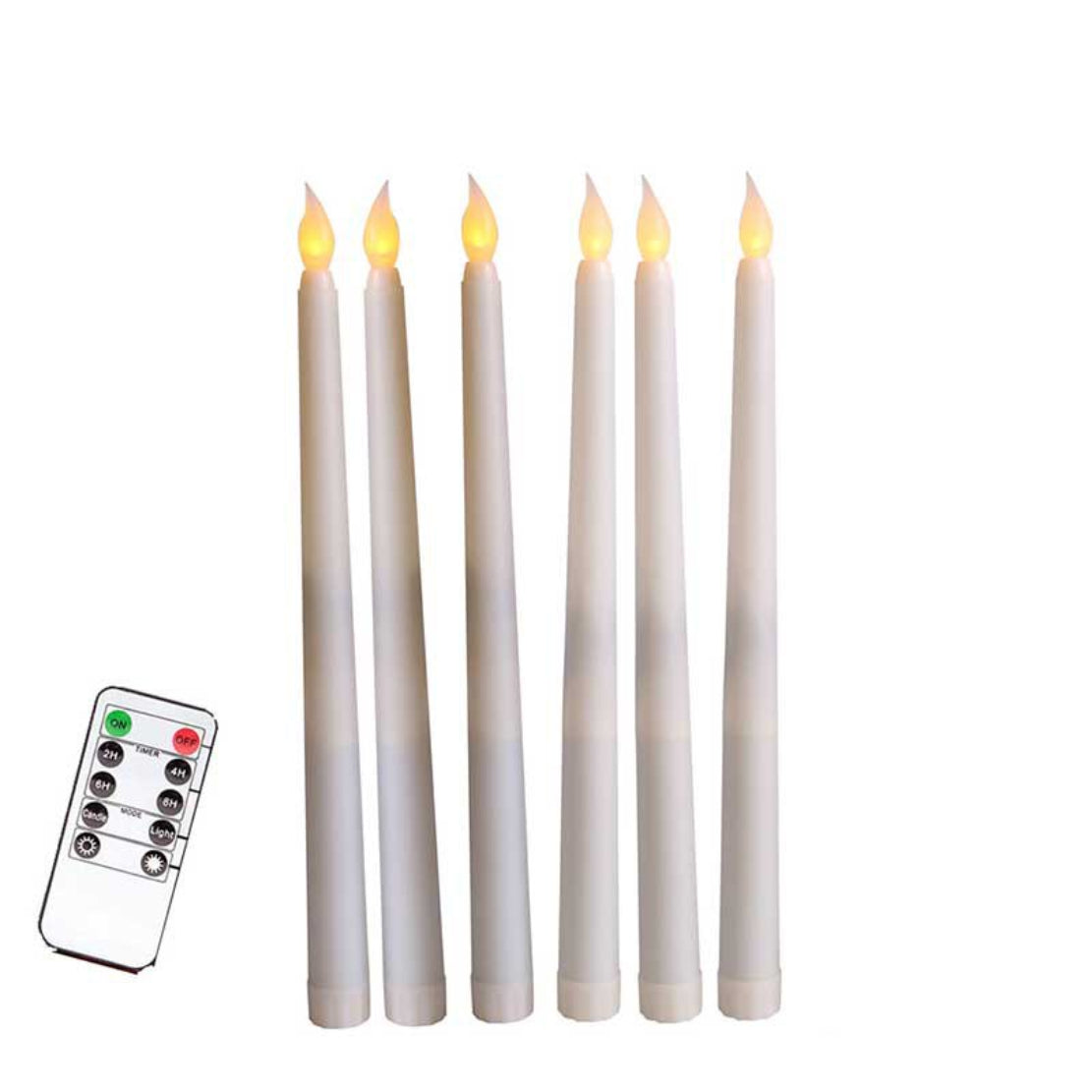 Flamelss LED Candles With Remote Control / Ruchi