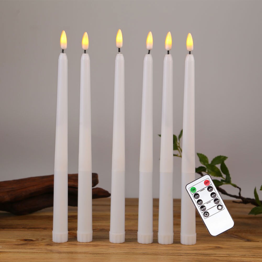 Flamelss LED Candles With Remote Control / Ruchi