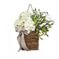 Christmas Wreath Hanging Basket