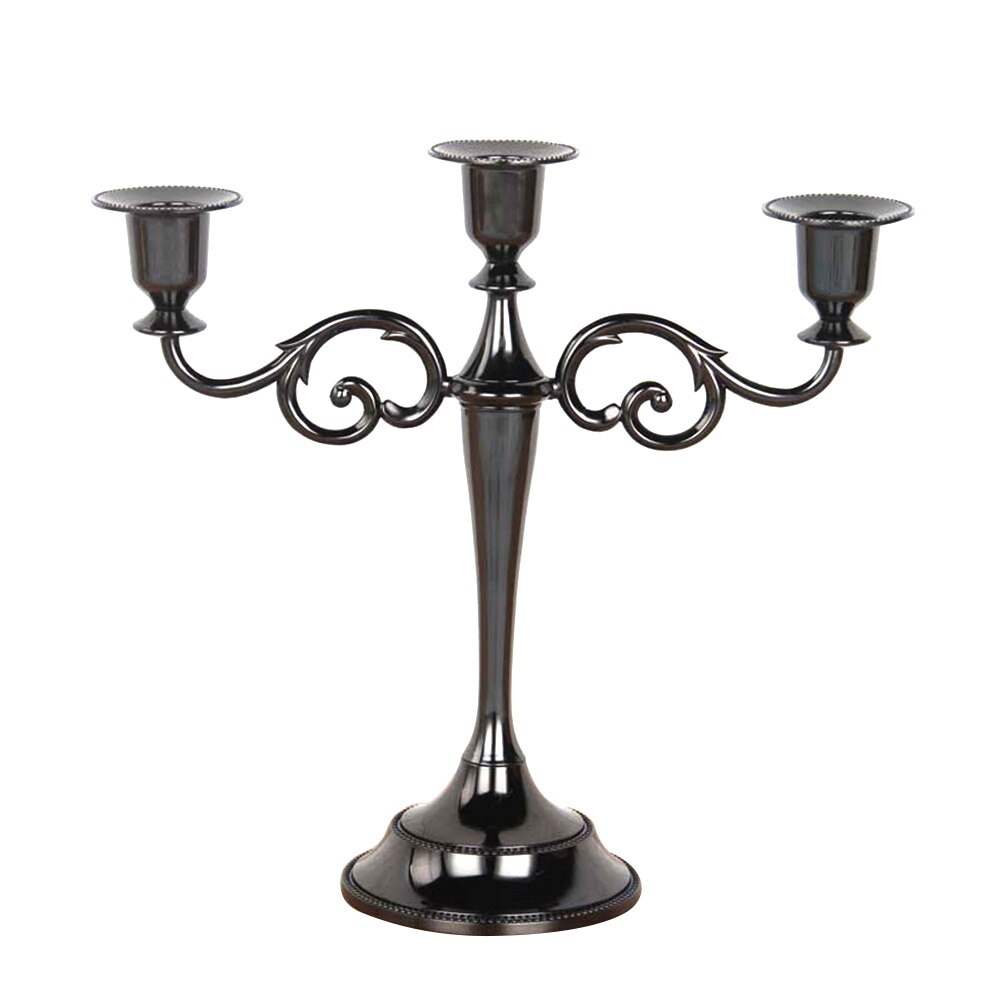 Retro Style Metal Candlestick Candle Holder For Home Decor / Ruchi