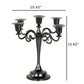 Retro Style Metal Candlestick Candle Holder For Home Decor / Ruchi