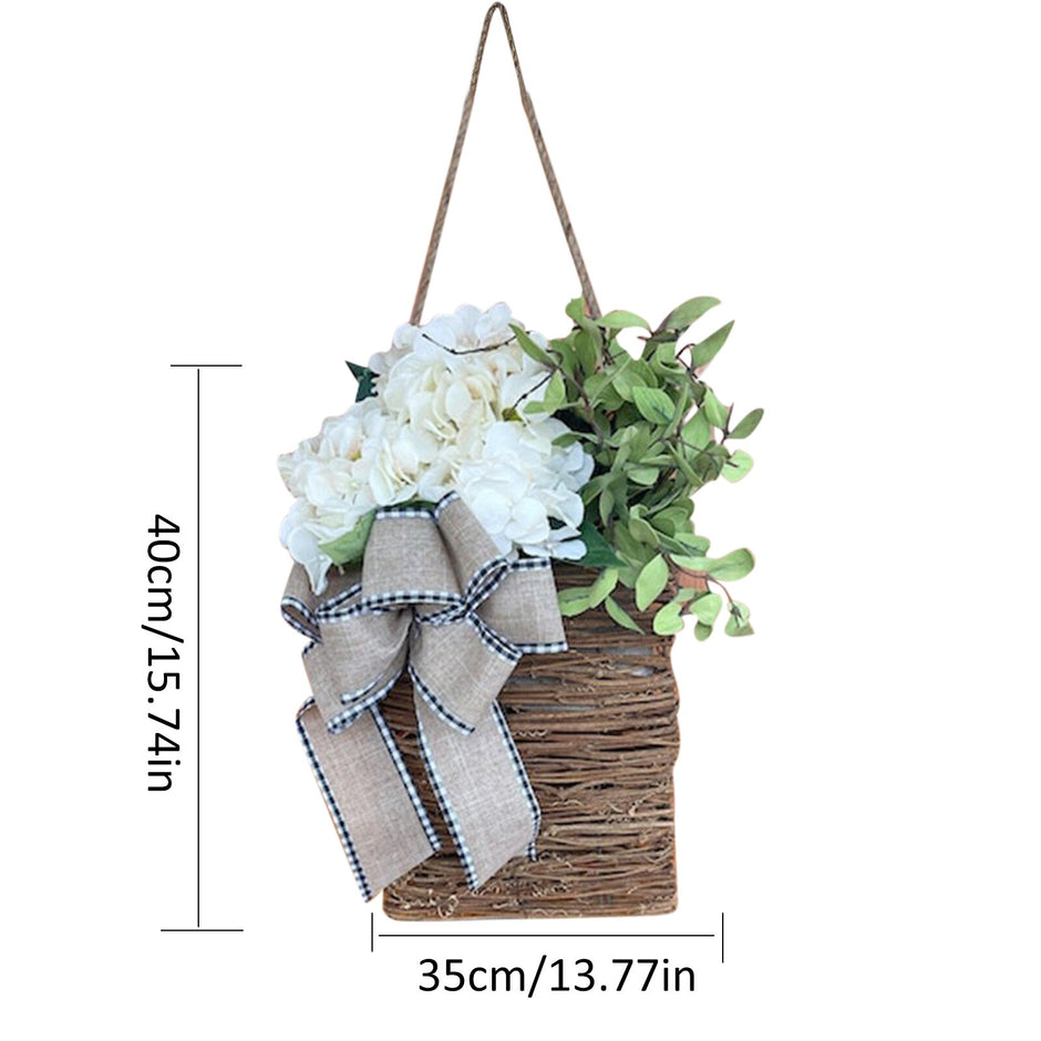 Christmas Wreath Hanging Basket / Ruchi
