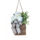 Christmas Wreath Hanging Basket