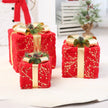 Set Of 3 Metal Christmas Gift Boxes / Ruchi