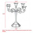 Vintage Metal Candle Holder Pillar / Ruchi