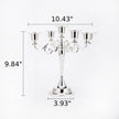 Vintage Metal Candle Holder Pillar / Ruchi