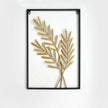 Modern Golden Design Metal Wall Art / Ruchi