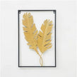 Modern Golden Design Metal Wall Art / Ruchi