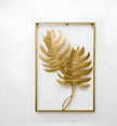 Modern Golden Design Metal Wall Art / Ruchi