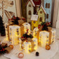 Decorative Christmas Metal Gift Boxes With LED