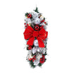 Artificial Stairway Christmas Wreath With LED Lights / Ruchi
