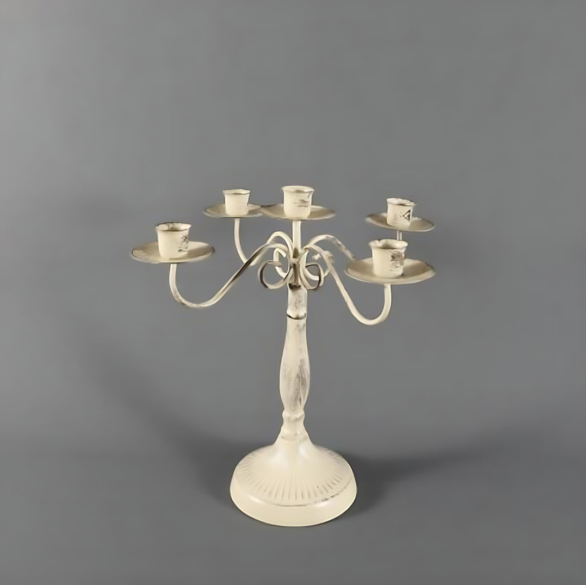European Style Metal Candlestick Candle Holder / Ruchi