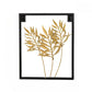 Enchanting Leaf Articraft Golden Metal Wall Hanging / Ruchi