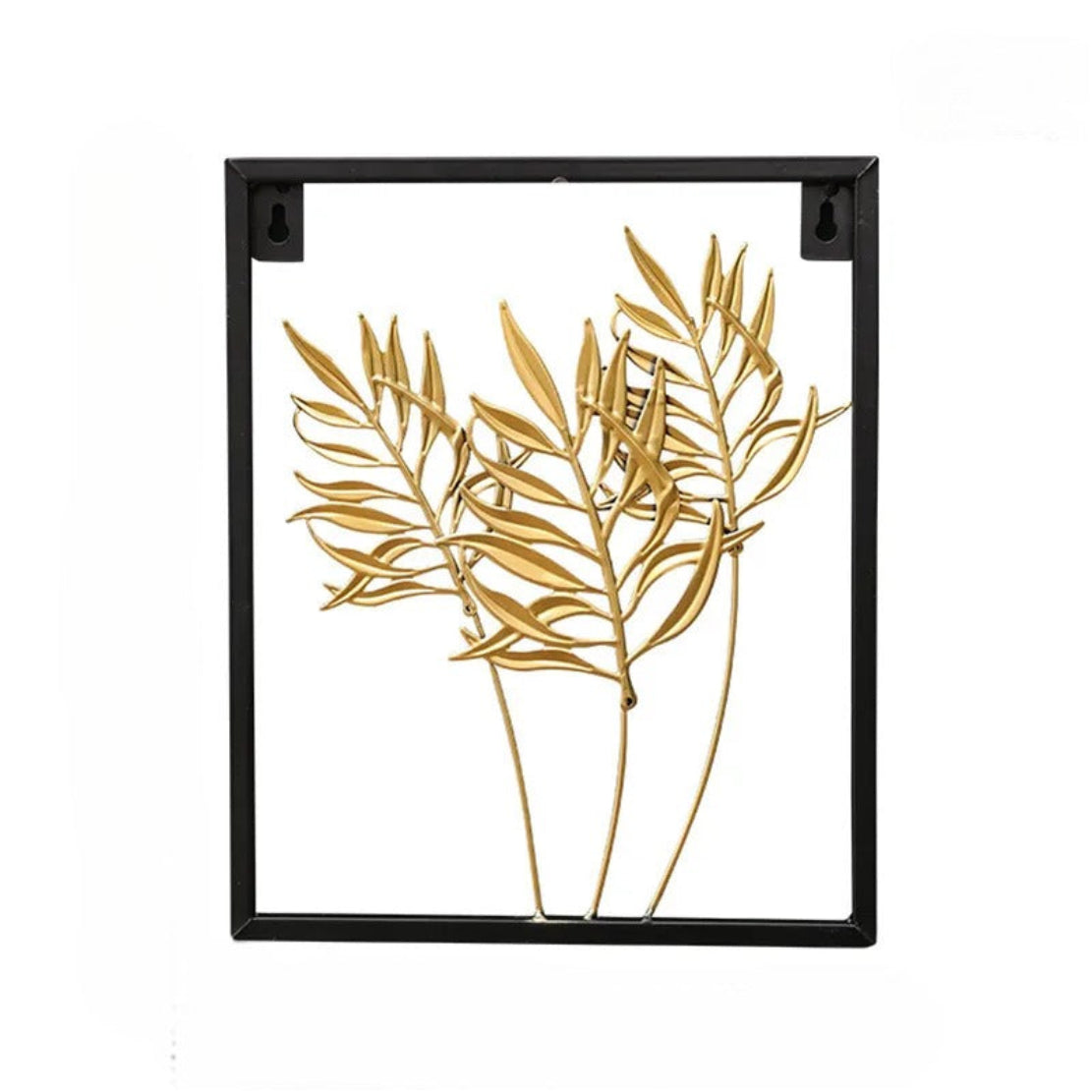 Golden Metal Wall Hanging For Living Room / Ruchi