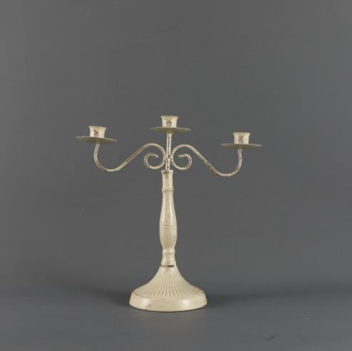 European Style Metal Candlestick Candle Holder / Ruchi