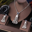 3 Piece Metal Bridal Jewelry Set / Ruchi