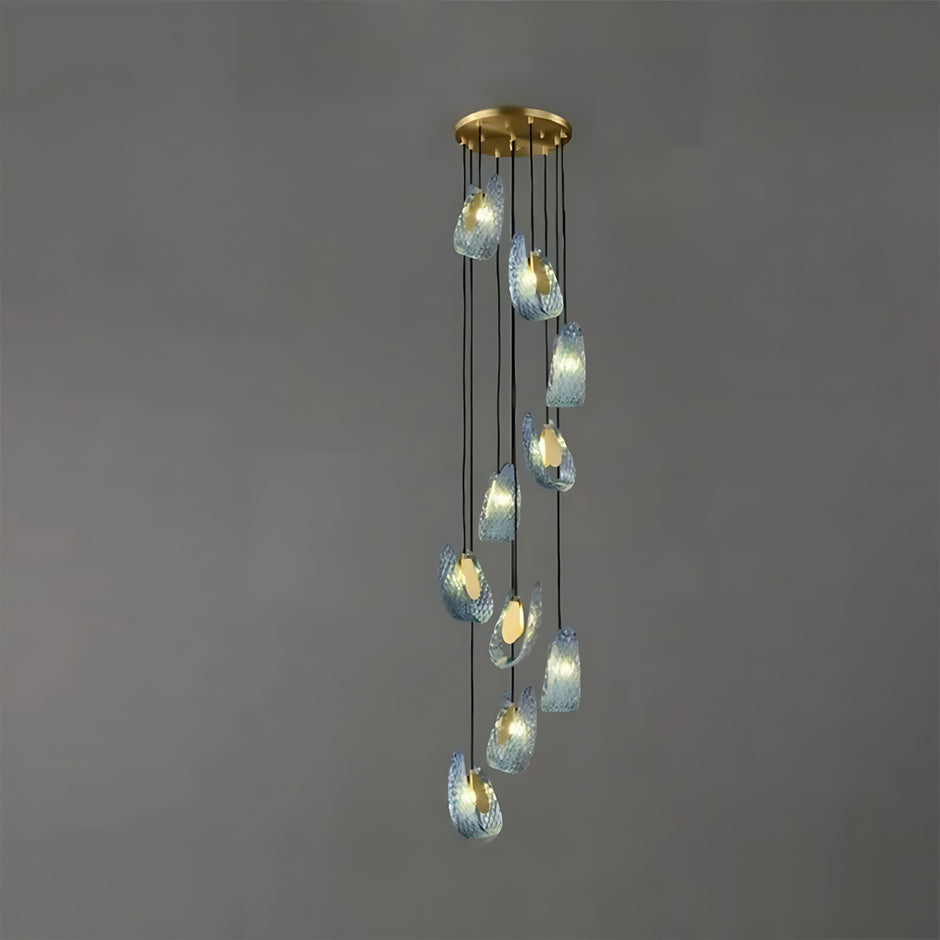 Modern LED Pendant Design Chandelier For Staircase / Ruchi