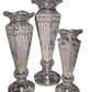 Tall White Trumpet Ceramic Vase / Ruchi