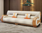 1+2+3 Seater Royal Leather Sofa Set / Ruchi
