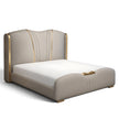 Modern Luxury Leather Bed / Ruchi