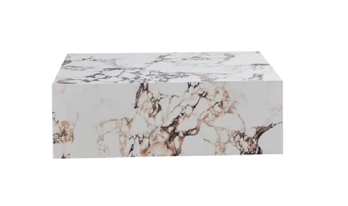 Modern Rectangular Marble Coffee Table / Ruchi