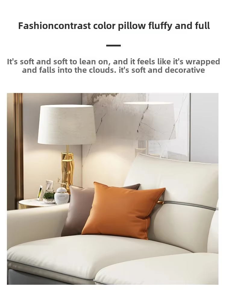 Elegant 4 Seater Leather Sofa