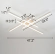 Remote Control Flush Mount LED Ceiling Light
