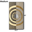 Golden Abstract HD Framed Poster / Ruchi