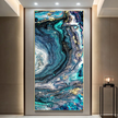 Sea-Blue Abstract HD Framed Poster / Ruchi