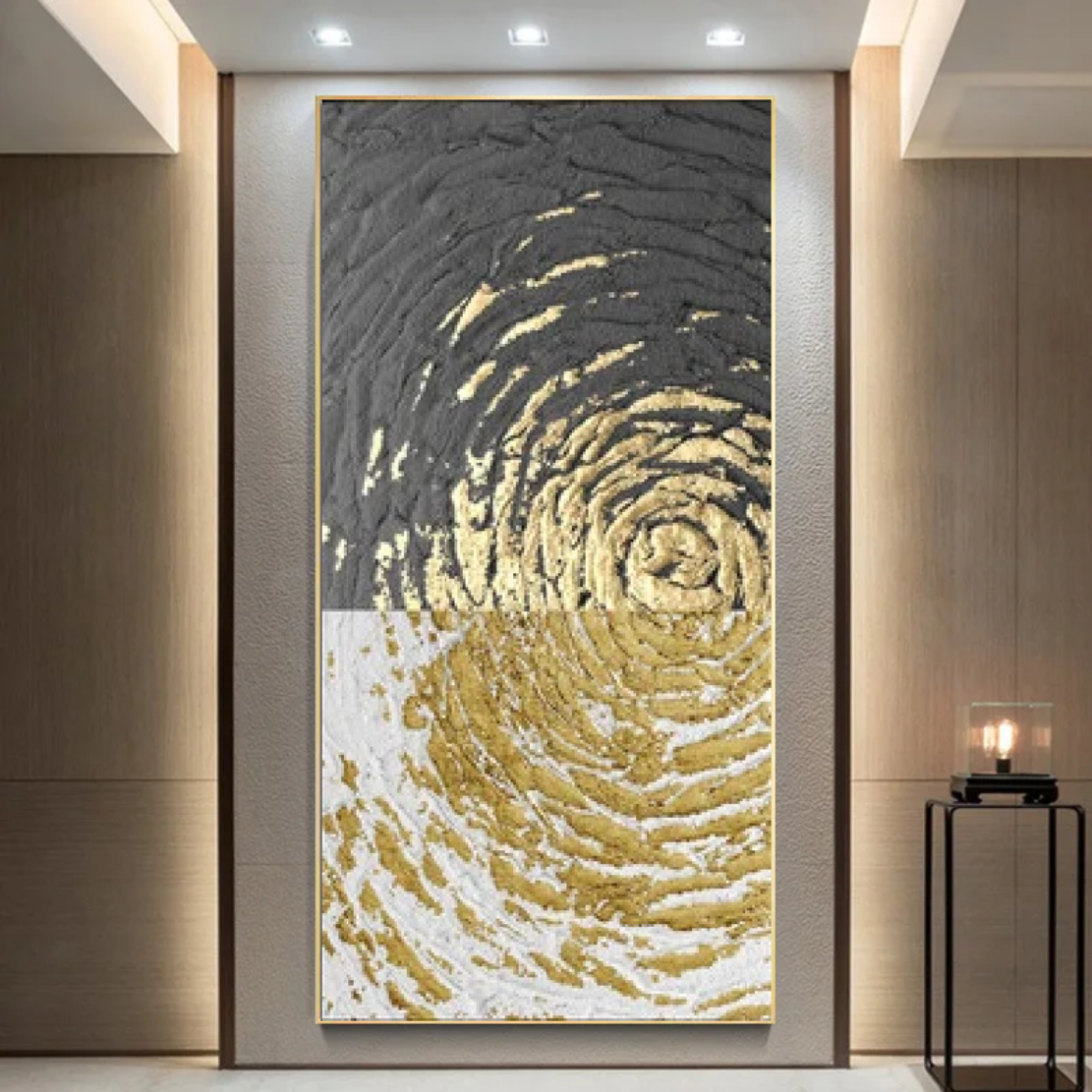 Shiny Golden HD Framed Poster / Ruchi
